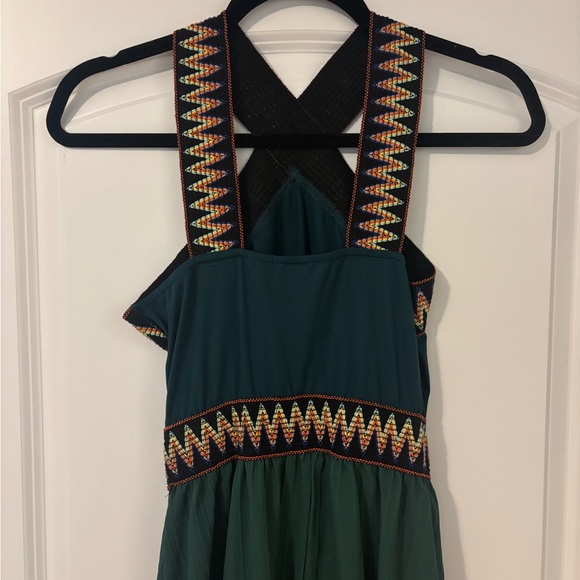 SHEIN Green Halter Midi Dress - Picture 7 of 9